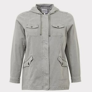 Torrid anorak jacket